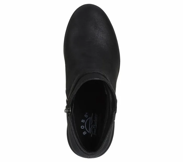Skechers BOBS Gala 8211 In High Demand Black Women Boots