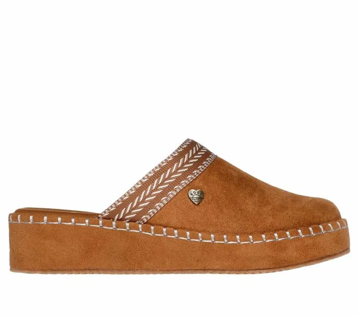Skechers BOBS Rosey Rise Chestnut Women SlipOns