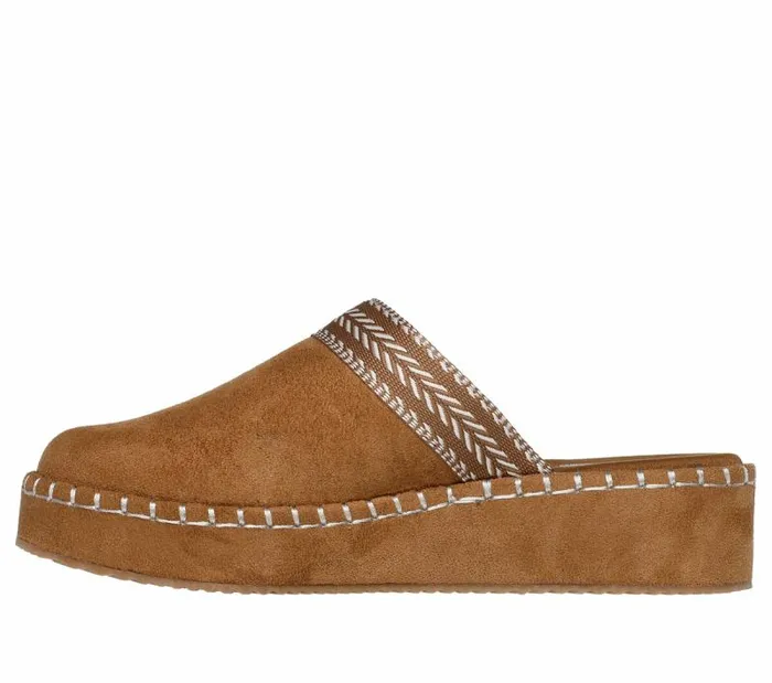 Skechers BOBS Rosey Rise Chestnut Women SlipOns Skechers BOBS Rosey Rise Chestnut Women SlipOns