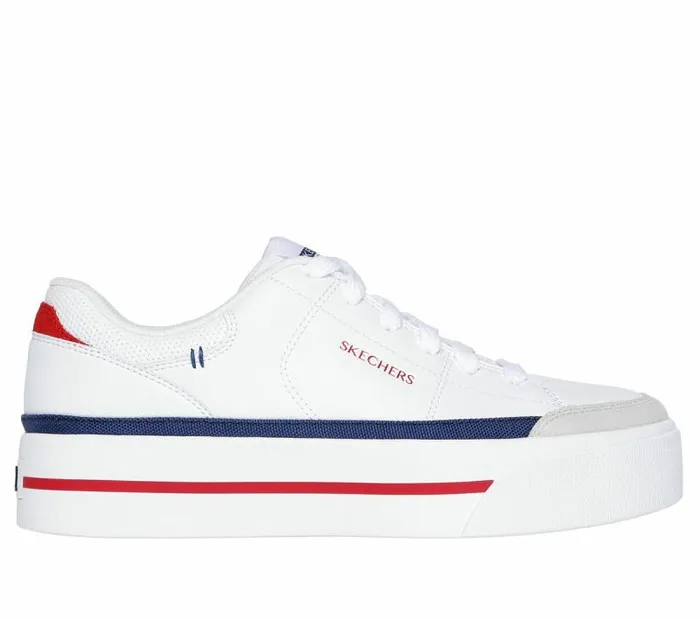 Skechers Camdenn 8211 Cool It Down White Navy Women Casual Sneakers