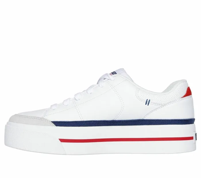 Skechers Camdenn 8211 Cool It Down White Navy Women Casual Sneakers Skechers Camdenn 8211 Cool It Down White Navy Women Casual Sneakers