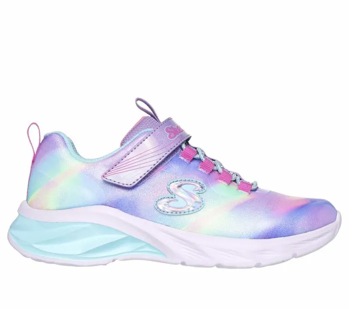 Skechers Coastline Lavender Multi Kids Athletic Shoes and Sneakers