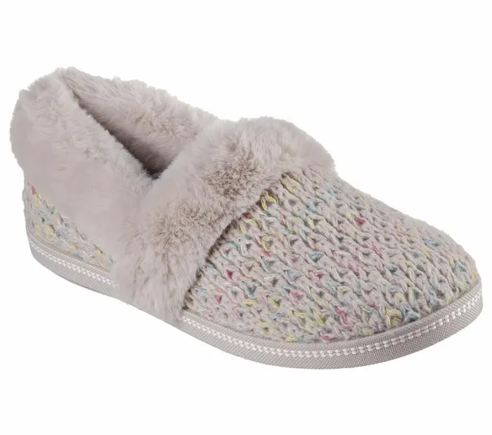 Skechers Cozy Campfire 8211 Colorful Snuggles Taupe Multi Women SlipOns Skechers Cozy Campfire 8211 Colorful Snuggles Taupe Multi Women SlipOns