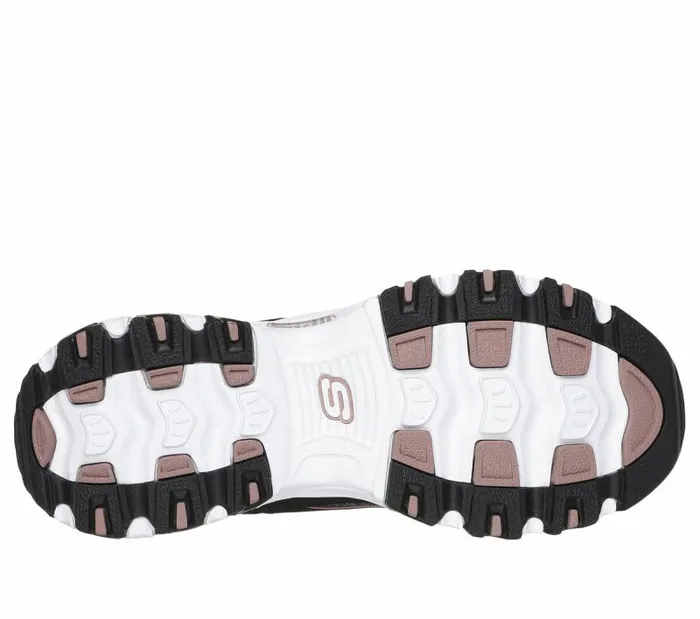 Skechers D039Lites 8211 Me Time Black Rose Gold Women Athletic Sneakers Skechers D039Lites 8211 Me Time Black Rose Gold Women Athletic Sneakers