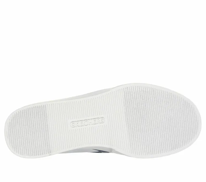 Skechers Eden LX 8211 Slick Talk White Navy Women Casual Sneakers Skechers Eden LX 8211 Slick Talk White Navy Women Casual Sneakers