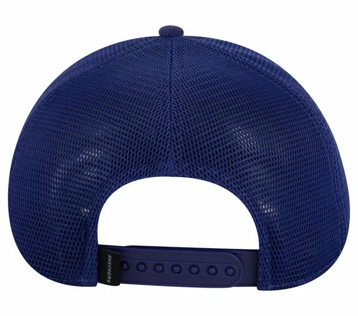 Skechers Embossed Trucker Hat Navy Blue WomenMen Hats Skechers Embossed Trucker Hat Navy Blue WomenMen Hats