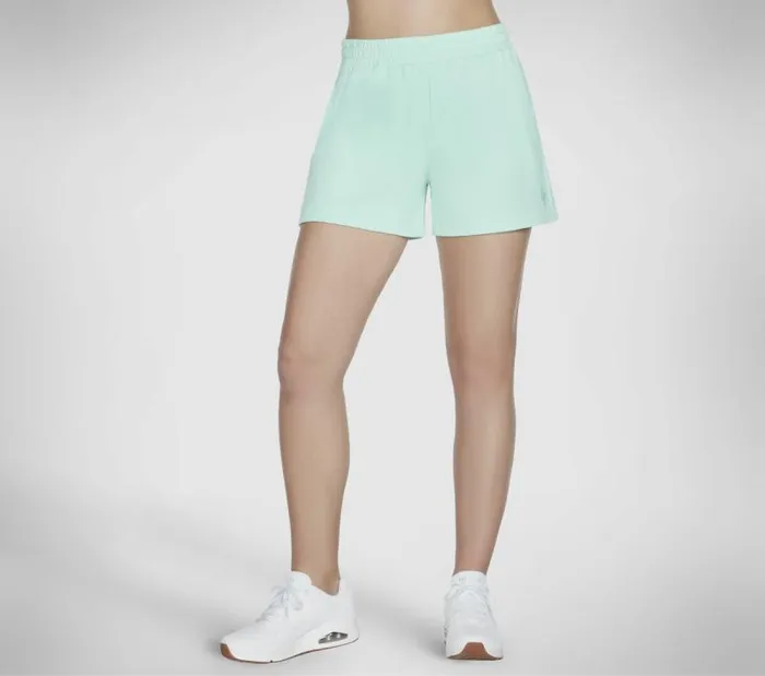 Skechers Essential 4 Inch Short Mint Multi Women Bottoms