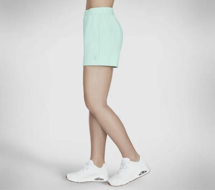 Skechers Essential 4 Inch Short Mint Multi Women Bottoms Skechers Essential 4 Inch Short Mint Multi Women Bottoms