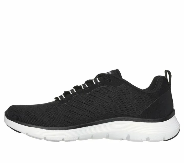 Skechers Flex Appeal 50 Black White Women Athletic Sneakers Skechers Flex Appeal 50 Black White Women Athletic Sneakers