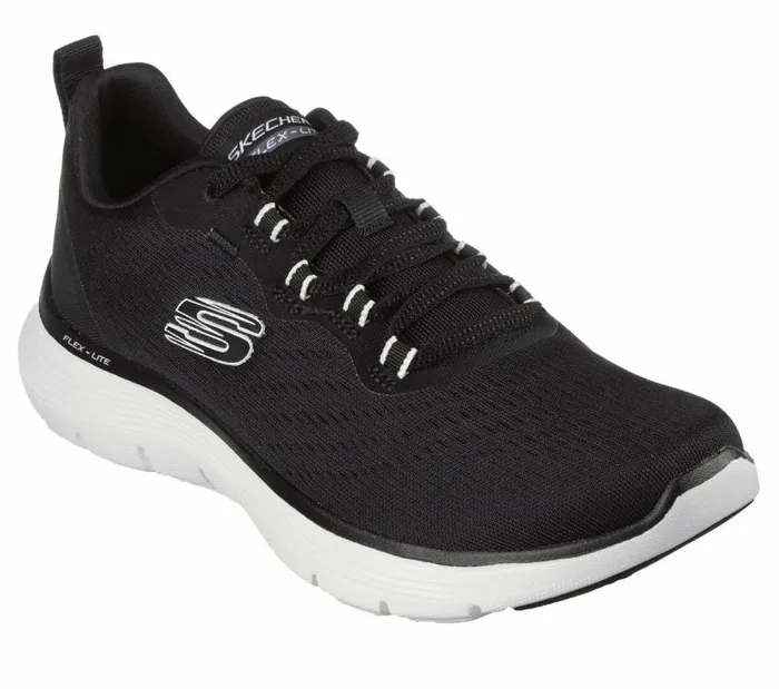 Skechers Flex Appeal 50 Black White Women Athletic Sneakers Skechers Flex Appeal 50 Black White Women Athletic Sneakers