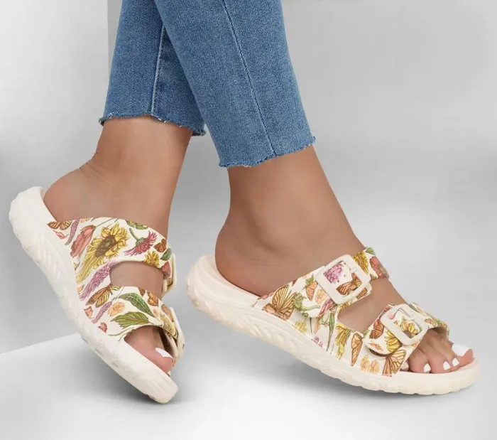 Skechers Foamies Reggae 8211 Chrysalis Natural Multi Women Sandals Skechers Foamies Reggae 8211 Chrysalis Natural Multi Women Sandals
