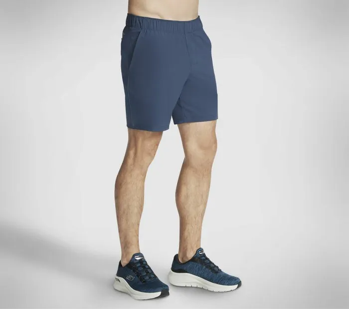 Skechers GO STRETCH Ultra 7 Inch Short Charcoal Navy Men Bottoms Skechers GO STRETCH Ultra 7 Inch Short Charcoal Navy Men Bottoms