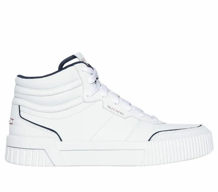Skechers Jade 8211 High Reward White Navy Women Casual Sneakers