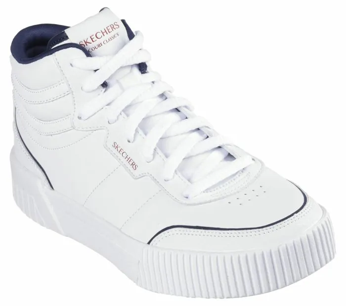 Skechers Jade 8211 High Reward White Navy Women Casual Sneakers Skechers Jade 8211 High Reward White Navy Women Casual Sneakers