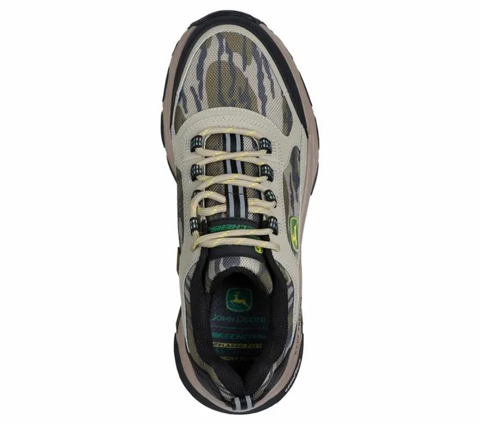 Skechers John Deere D039Lux Trekker 8211 Soundguard Camouflage Men Athletic Sneakers
