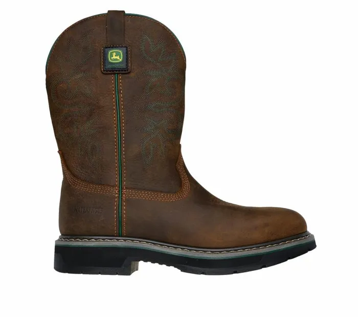Skechers John Deere Rowood 8211 Boulder Valley CT Dark Brown Men Boots