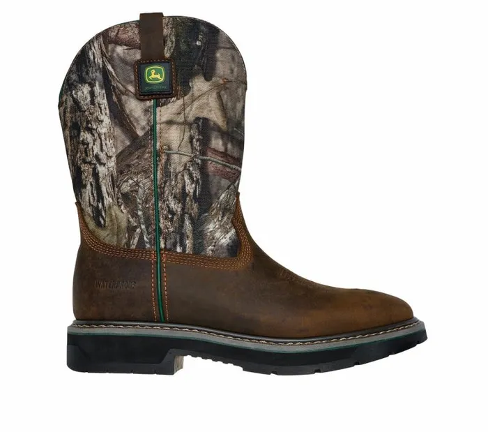 Skechers John Deere Rowood 8211 Moss Burrow Camouflage Men Boots