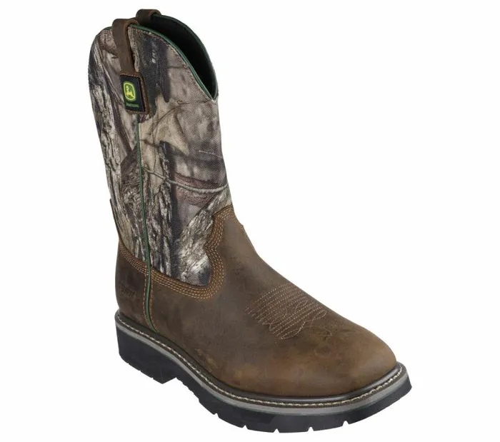 Skechers John Deere Rowood 8211 Moss Burrow Camouflage Men Boots