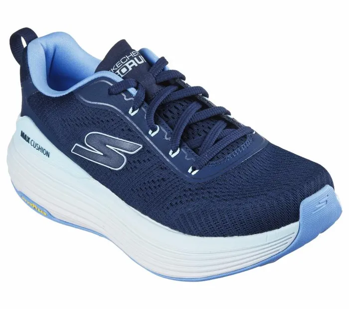 Skechers Max Cushioning Suspension 8211 High Road Navy Blue Women Athletic Sneakers Skechers Max Cushioning Suspension 8211 High Road Navy Blue Women Athletic Sneakers