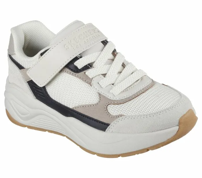 Skechers Nova Jogger 8211 ChromaSmooth Natural Black Kids Athletic Shoes and Sneakers Skechers Nova Jogger 8211 ChromaSmooth Natural Black Kids Athletic Shoes and Sneakers