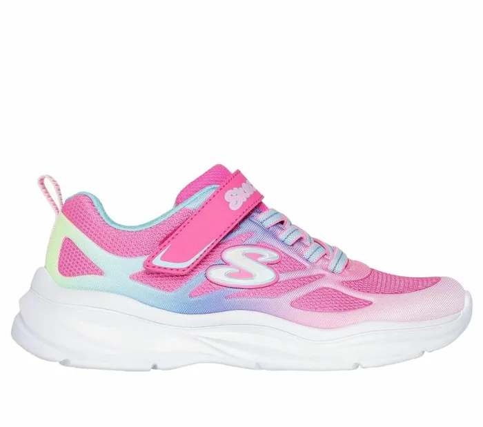 Skechers Power Jams Hot Pink Multi Kids Athletic Shoes and Sneakers