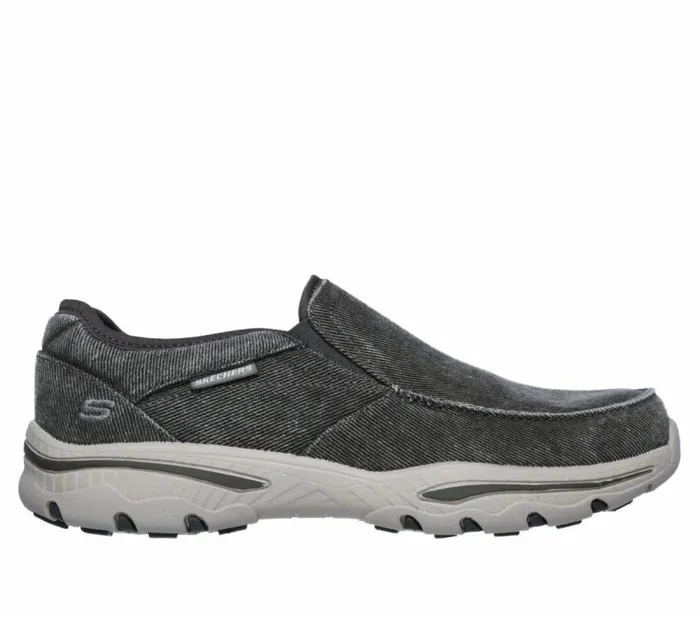 Skechers Relaxed Fit Creston 8211 Moseco Charcoal Men Casual Sneakers