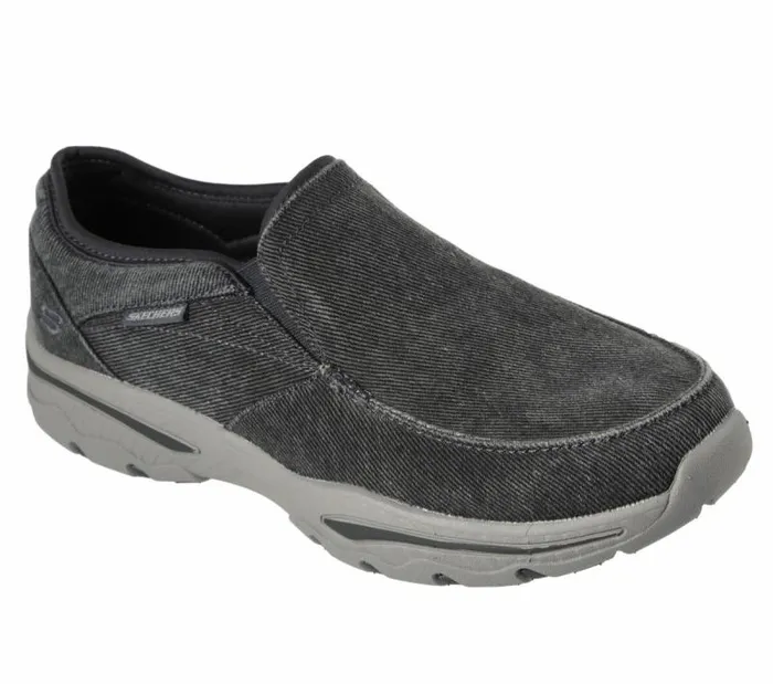 Skechers Relaxed Fit Creston 8211 Moseco Charcoal Men Casual Sneakers Skechers Relaxed Fit Creston 8211 Moseco Charcoal Men Casual Sneakers