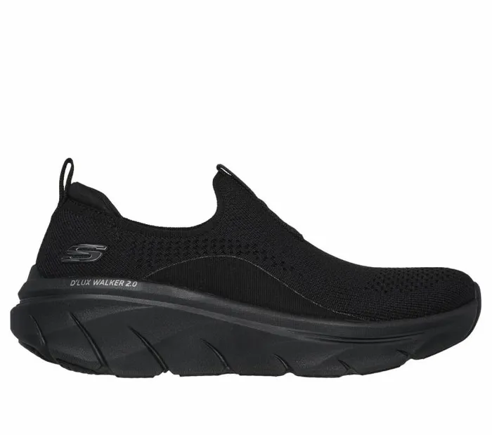 Skechers Relaxed Fit D039Lux Walker 20 8211 Bold State Black Women Athletic Sneakers Skechers Relaxed Fit D039Lux Walker 20 8211 Bold State Black Women Athletic Sneakers