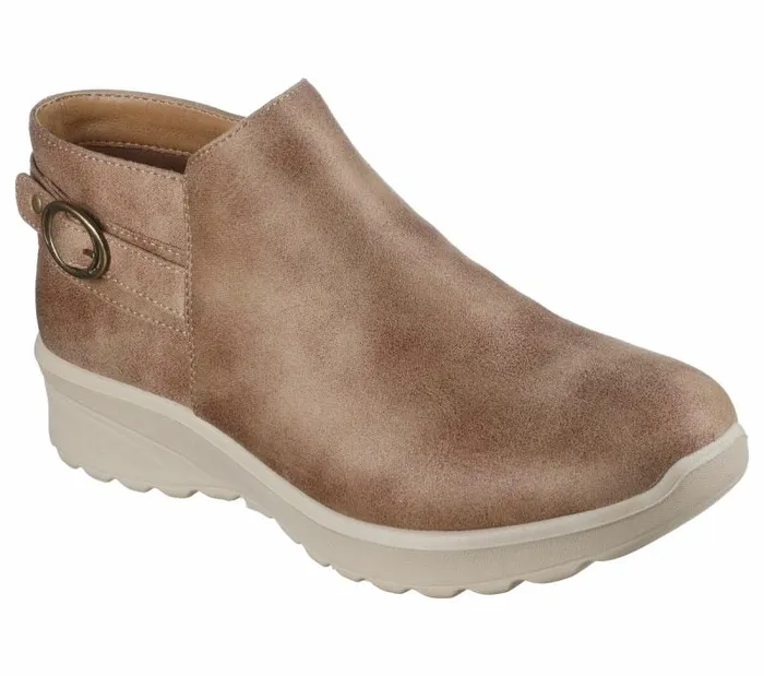 Skechers Relaxed Fit Lovely Vibe 8211 Moonlight Tan Women Boots Skechers Relaxed Fit Lovely Vibe 8211 Moonlight Tan Women Boots