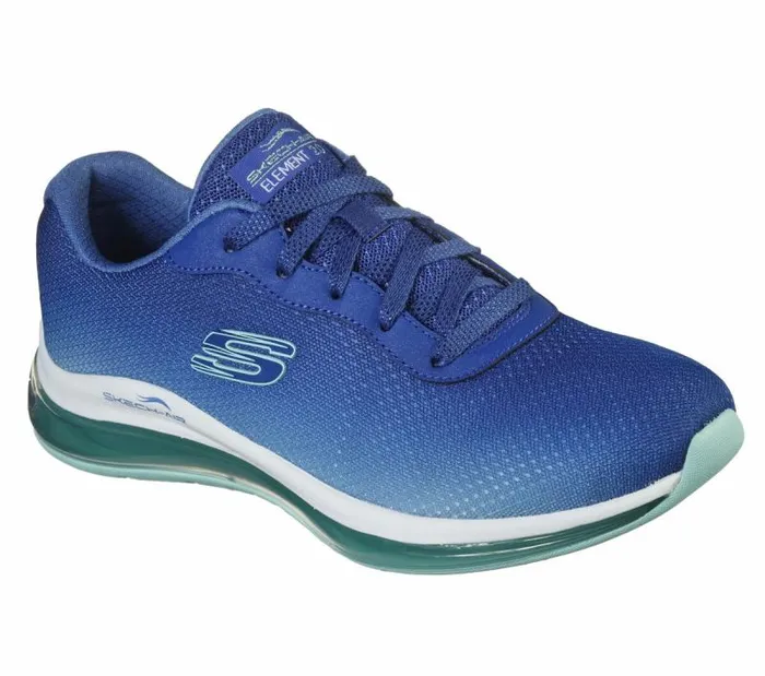 Skechers SkechAir Element 20 Navy Aqua Women Athletic Sneakers Skechers SkechAir Element 20 Navy Aqua Women Athletic Sneakers
