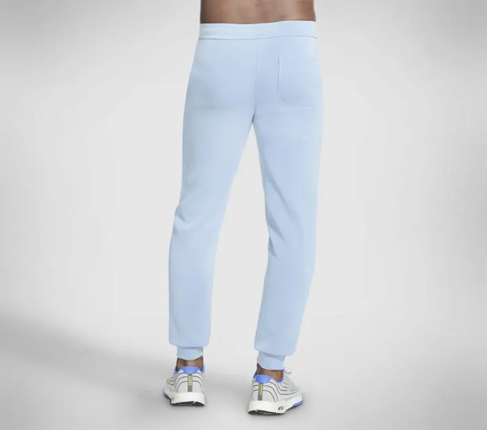 Skechers Skech Cloud Elevate Jogger White Blue Men Bottoms Skechers Skech Cloud Elevate Jogger White Blue Men Bottoms