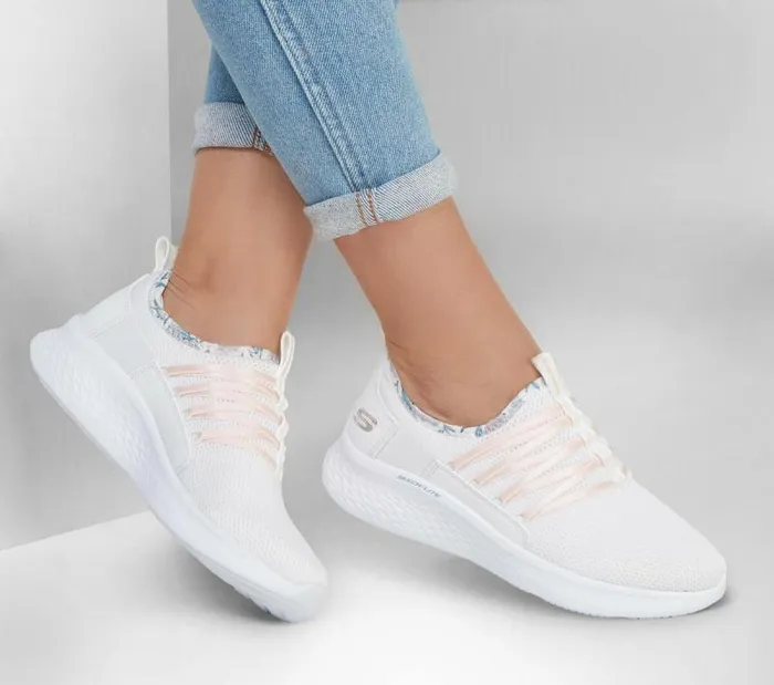 Skechers SkechLite Pro 8211 Flourishing Steps White Multi Women Athletic Sneakers Skechers SkechLite Pro 8211 Flourishing Steps White Multi Women Athletic Sneakers