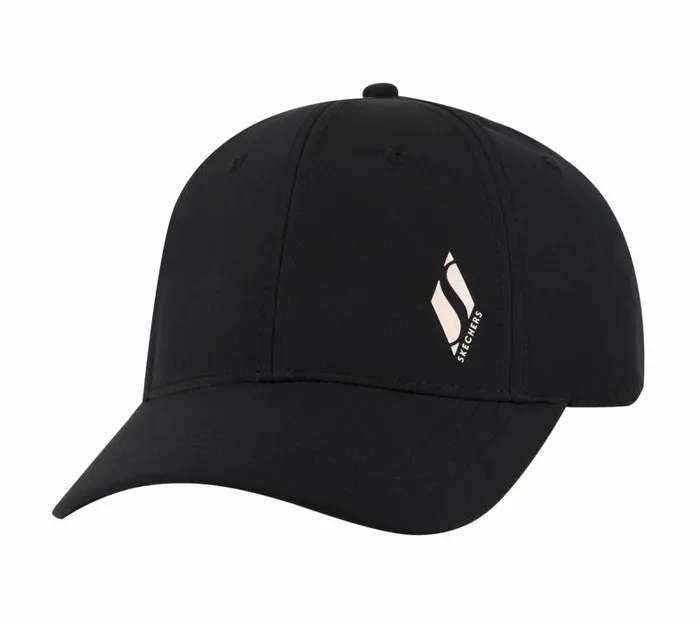 Skechers SKECHSHINE ROSE GOLD DIAMOND HAT Black WomenMen Hats