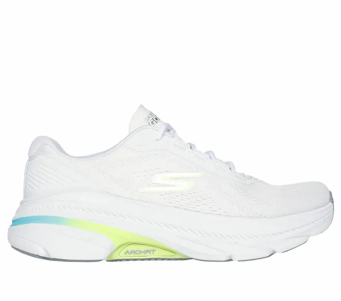 Skechers Skechers Max Cushioning Arch Fit 20 8211 Avenida White Lime Women Athletic Sneakers Skechers Skechers Max Cushioning Arch Fit 20 8211 Avenida White Lime Women Athletic Sneakers