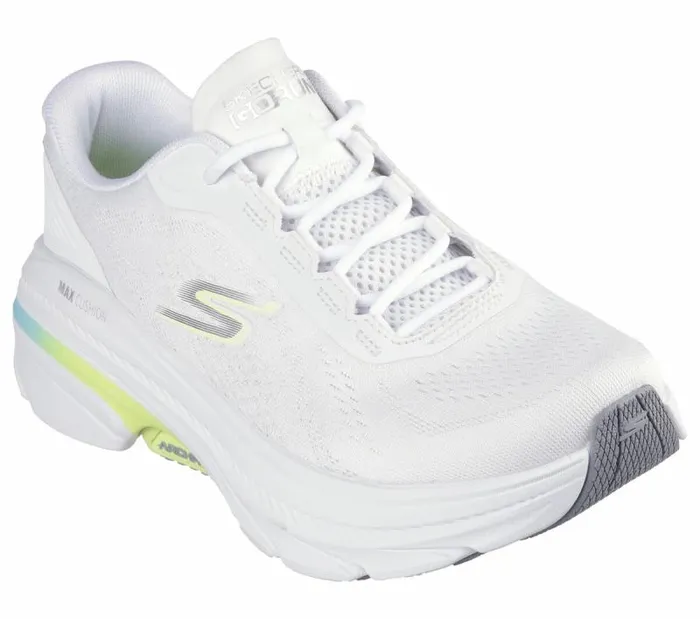 Skechers Skechers Max Cushioning Arch Fit 20 8211 Avenida White Lime Women Athletic Sneakers Skechers Skechers Max Cushioning Arch Fit 20 8211 Avenida White Lime Women Athletic Sneakers