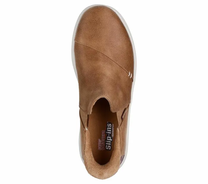 Skechers Skechers Slipins BOBS Skip Cute Wave Chestnut Women Casual Sneakers