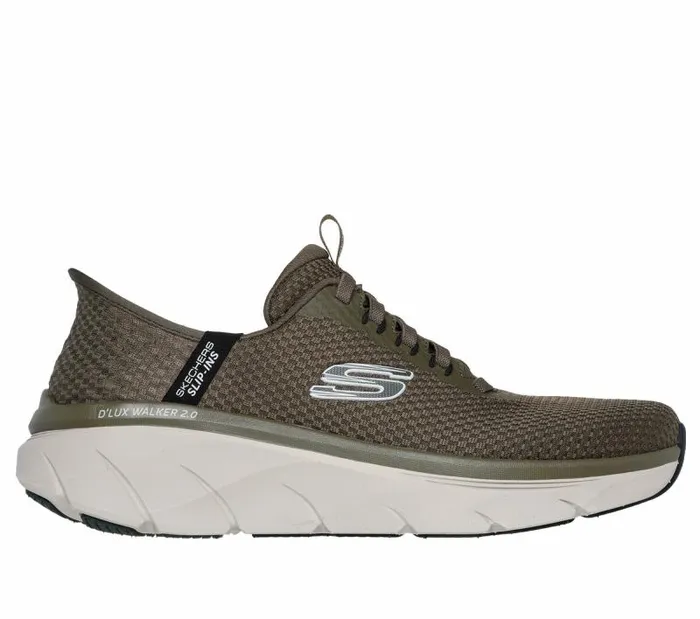 Skechers Skechers Slipins D039Lux Walker 20 8211 Taurrel Olive Men Casual Sneakers Skechers Skechers Slipins D039Lux Walker 20 8211 Taurrel Olive Men Casual Sneakers