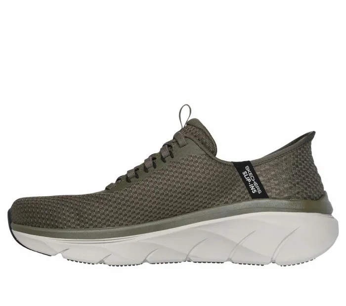 Skechers Skechers Slipins D039Lux Walker 20 8211 Taurrel Olive Men Casual Sneakers