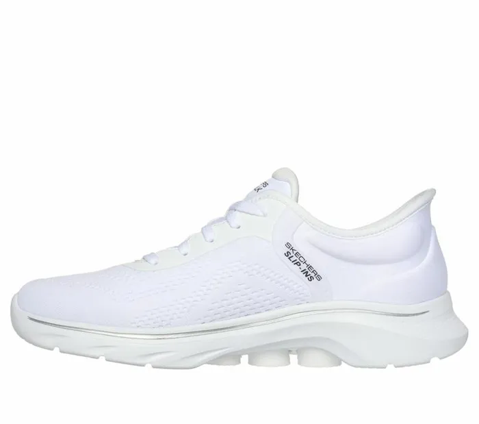 Skechers Skechers Slipins GO WALK 7 8211 Valin White Black Women Athletic Sneakers