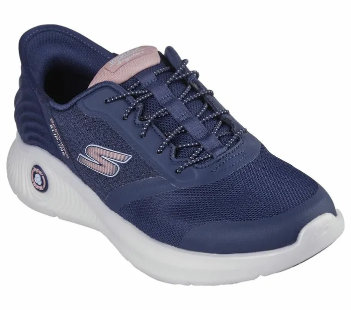 Skechers Skechers Slipins GO WALK Anywhere 8211 Vivi Navy Pink Women Athletic Sneakers