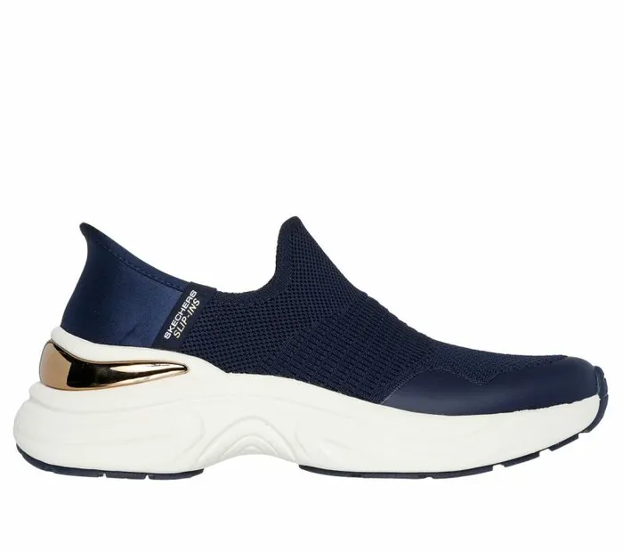 Skechers Skechers Slipins Hazel 8211 Rosalind Navy Women Casual Sneakers
