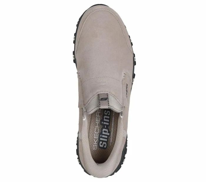 Skechers Skechers Slipins Hillcrest 8211 Cedar Root Tan Men Casual Sneakers Skechers Skechers Slipins Hillcrest 8211 Cedar Root Tan Men Casual Sneakers