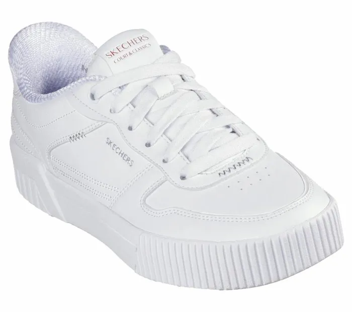 Skechers Skechers Slipins Jade 8211 Put It In Neutral White Women Casual Sneakers