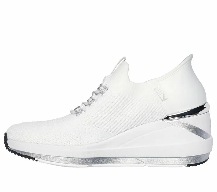Skechers Skechers Slipins Mark Nason The Triple Wedge 8211 Dallis White Women Wedges