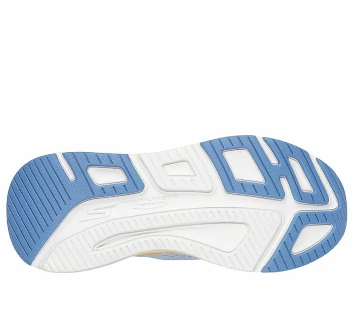 Skechers Skechers Slipins Max Cushioning Elite 20 Blue Orange Women Athletic Sneakers