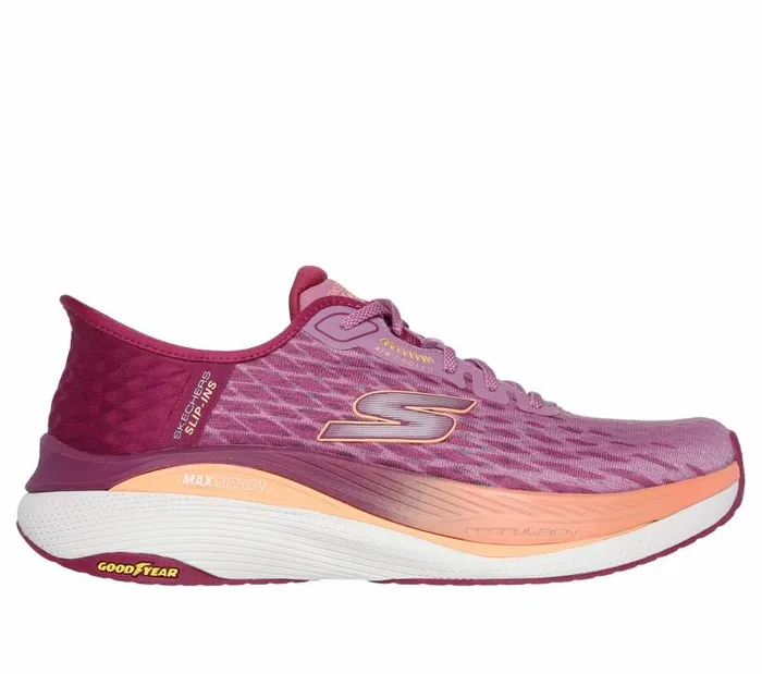 Skechers Skechers Slipins Max Cushioning Propulsion 8211 Vitality Raspberry Women Athletic Sneakers Skechers Skechers Slipins Max Cushioning Propulsion 8211 Vitality Raspberry Women Athletic Sneakers