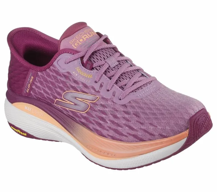 Skechers Skechers Slipins Max Cushioning Propulsion 8211 Vitality Raspberry Women Athletic Sneakers