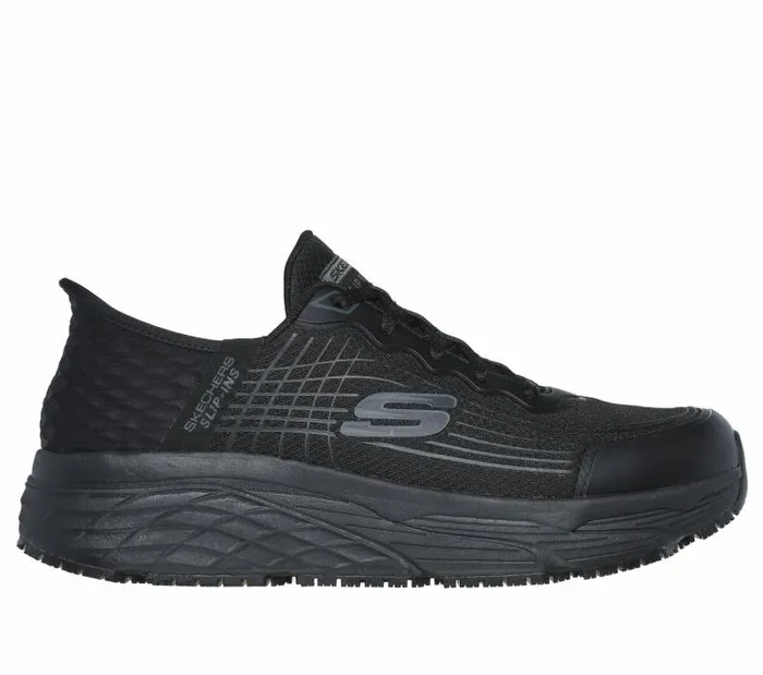 Skechers Skechers Slipins RF Work Max Cushioning Elite Black Men Work and Safety Skechers Skechers Slipins RF Work Max Cushioning Elite Black Men Work and Safety