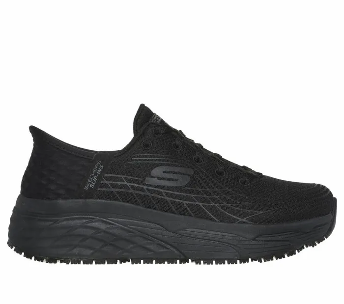 Skechers Skechers Slipins RF Work Max Cushioning Elite Black Women Work and Safety Skechers Skechers Slipins RF Work Max Cushioning Elite Black Women Work and Safety