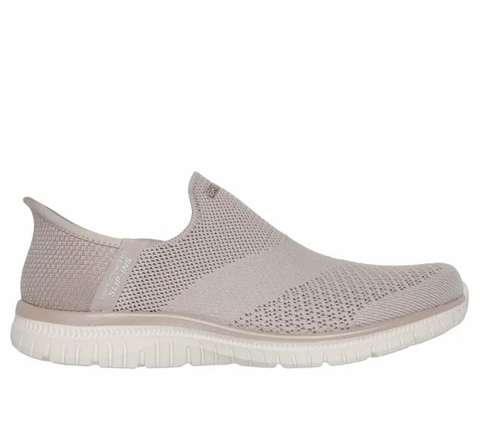 Skechers Skechers Slipins Virtue 8211 Sleek Taupe Women Casual Sneakers